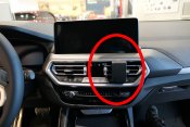 Mobilhållare BMW X3 (G01) från 2018-