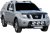 Extraljusfäste till Nissan Navara D40 2011-2014