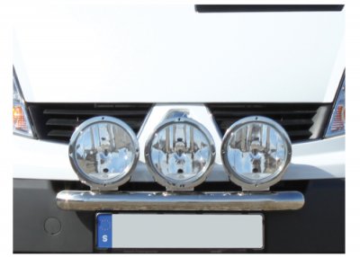 Extraljusfäste i rostfritt stål till Opel Vivaro från 2002-2014