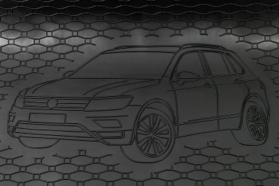 Bagagerumsmatta Volkswagen Tiguan från 2016- och framåt