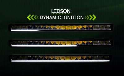 LEDSON Orbix+ 21" LED Ramp - 534 mm (21"), 90W, Dynamiskt positionsljus