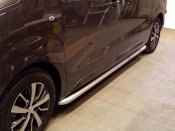 Sidorör i aluminium till Citroën Jumpy 2016-