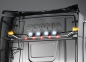 Arbetsbelysningsbåge i Rostfritt stål till Scania C20H