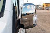 Spegelkåpor i kromad ABS-plast till Ford Transit 2014-