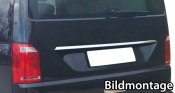 List för baklucka ovanför nummerplåt i Rostfritt stål till VW Transporter T6 från 2016-