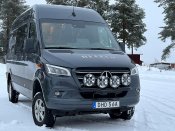 Extraljusfäste för 4 extraljus Mercedes Sprinter från 2018- och nyare