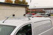 Takräcken 120 cm för Renault Kangoo från 2021- | Aerodynamiska aluminiumräcken | 2 st