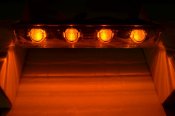 Boreman Topline LED downlight + positionsljus framåt för Scania