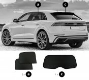 Solskydd Audi Q8 från 2018-