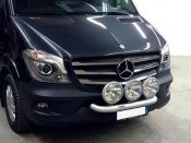 Extraljusfäste i Aluminium till Mercedes-Benz Sprinter 2013-