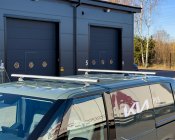 Takräcken 120 cm för Mercedes T-Klass från 2022- | Aerodynamiska aluminiumräcken | 2 st