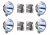 Komplett extraljuspaket inkl. montering - Hella Rallye 3003 Chrome