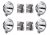 Komplett extraljuspaket inkl. montering - Hella Rallye 3003 Chrome