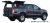 Force Pro flakkåpa med öppningsbara sidoluckor till Ford Ranger Super Cab 2012-