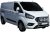 Frontbåge i Rostfritt stål till Ford Custom från 2018-2023