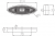 Sidomarkering i LED - Orange - 12/24V