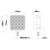 LEDSON Luna SQ64 | LED-arbetsbelysning 64W
