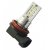 Ledlampa 12V 12xSMD Xenonvit H8