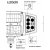 LEDSON Plogljus i LED med hel-, halv-, positionsljus & blinkers | 80W | Glas med uppvärmning!