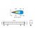 LEDSON Titan LED-ramp - 516 mm (20,5"), 100W, 10-30V | Med positionsljus