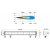 LEDSON Titan LED-ramp - 516 mm (20,5"), 100W, 10-30V | Med positionsljus