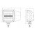 LEDSON Plogljus i LED med hel-, halv-, positionsljus & blinkers | 80W | Glas med uppvärmning!
