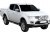 Extraljusfäste Mitsubishi L200 2006- & 2010-2015