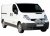 Extraljusfäste i rostfritt stål till Opel Vivaro från 2002-2014