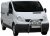 Frontbåge i Rostfritt stål för 2 extraljus till Renault Trafic 2002-2014