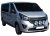 Extraljusfäste i Rostfritt stål till Opel Vivaro från 2015-2019