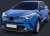 Dimljusringar Toyota C-HR från 2016-2019