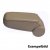 Armstöd i läderimitation till Mini Cooper 3d (F56) 2014-