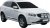 Extraljusfäste till Volvo XC60 från 2008-