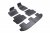 Gummimattor Seat Alhambra 7-sits från 2010-