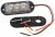 Slimmat blixtljus 3xLED ECE R65 - 12-24 V