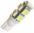 Diodlampa 12V 9xSMD W5W