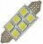 Diodlampa 12V 6xSMD 42mm Blå Festoon/spollampa