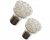 Universella BAY15d/P21/5W LED-lampor med 24 Röda Dioder – För optimal belysning