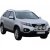 Extraljusfäste i Rostfritt stål för 3 extraljus till Kia Sorento 2009-2012