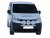Extraljusfäste i Rostfritt stål för 3 extraljus till Nissan NV200 från 2010-