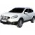 Extraljusfäste i Rostfritt stål för 3 extraljus till Nissan Qashqai 2010-2013