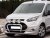 Frontbåge i Aluminium för 3 extraljus till Ford Transit Connect 2014-2017