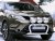 Frontbåge i Aluminium för 3 extraljus till Nissan Qashqai 2014-