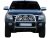 Frontbåge i Rostfritt stål för 3 extraljus till Ford Ranger från 2012-2015