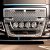 Frontbåge i Rostfritt stål för 4 st extraljus till Volvo FH Version 4