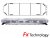Mega-Flash FX1 - Enkelradig blixtljusramp i LED 11-30V