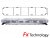 Mega-Flash FX1 - Enkelradig blixtljusramp i LED 11-30V