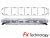 Mega-Flash FX1 - Enkelradig blixtljusramp i LED 11-30V