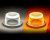 LEDSON Halo+ Sidomarkering - Vit/Orange