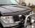 Huvskydd i mörktonad akrylplast till Nissan Navara/D40 2006-2010